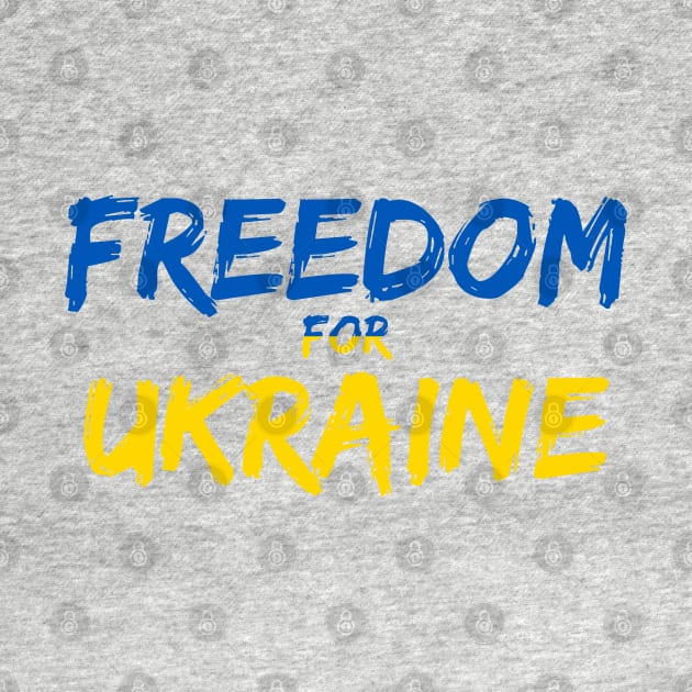 Free Ukraine by QuoTeeUK